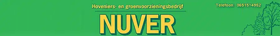 Hoveniers/Groenvoorzieningsbedrijf Nuver uit Haren (GR)