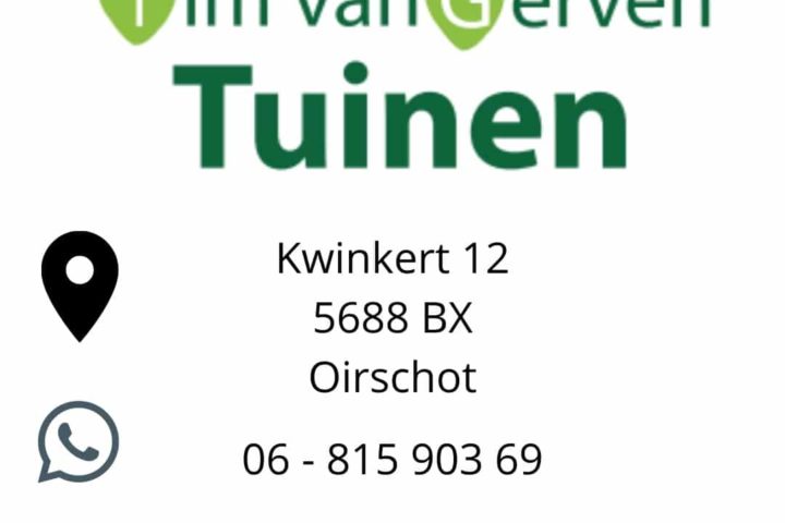 Tim van Gerven Tuinaanleg & Onderhoud uit Oirschot